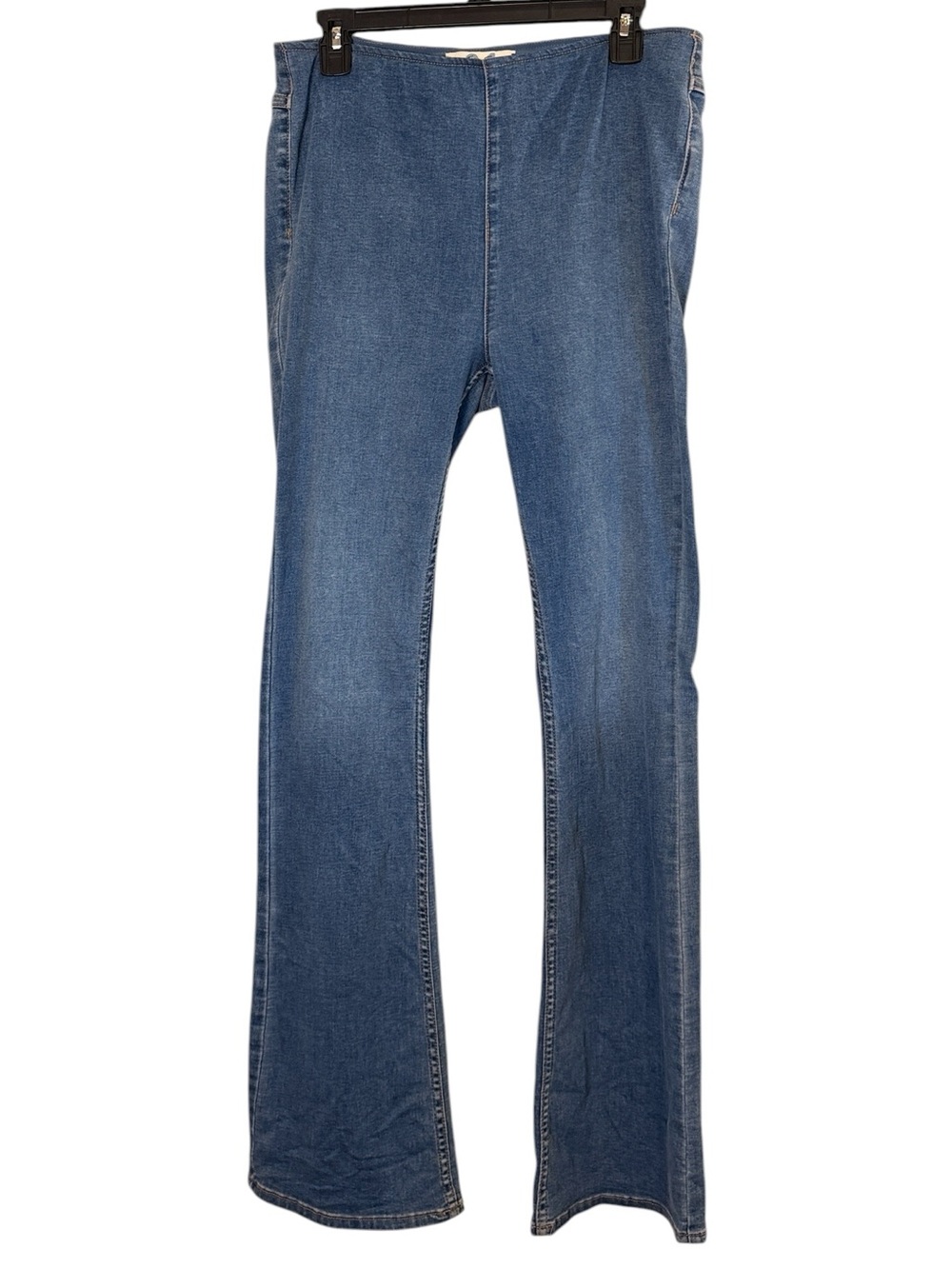 We The Free Women's Pull on Denim Stretch Flare Bootcut Boho Style Jeans sz 31